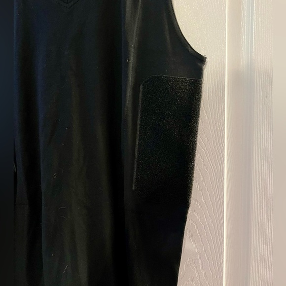 5 for $25! Mens Black V Neck Concealed Carry Packin Tee size Large - Picture 3 of 3